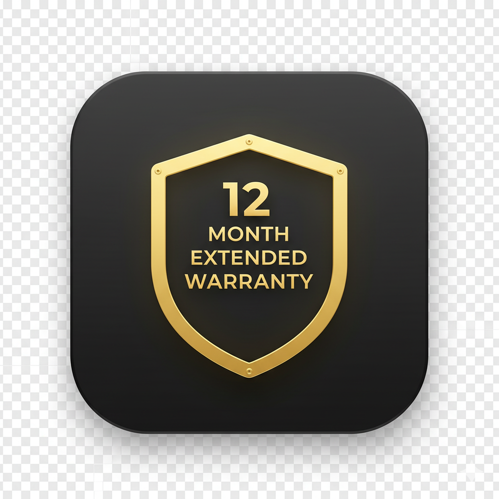 12 Month Extended Warranty