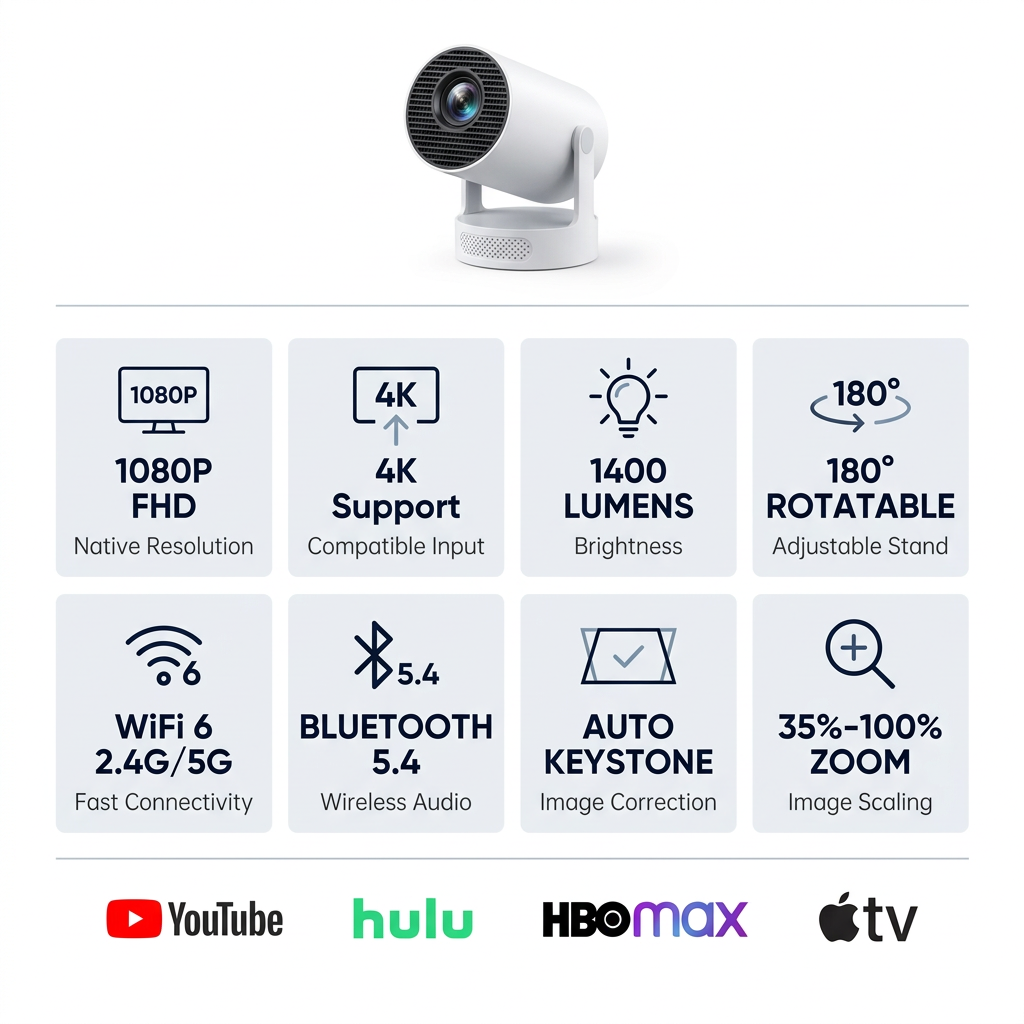 Portable Smart Projector